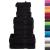 Set de prosoape premium SOLUND, 12 piese, negru, 600 g/m² GartenMobel Dekor