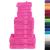 Set de prosoape premium SOLUND, 12 piese, roz, 600 g/m² GartenMobel Dekor