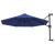 Umbrelă de soare de perete cu stâlp metalic, albastru, 300 cm GartenMobel Dekor