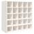 Dulap de vinuri, alb, 56x25x56 cm, lemn masiv de pin GartenMobel Dekor