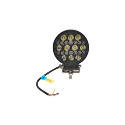 Proiector rotund LED cu DRL 9-80V, 36W, alb-galben, carcasa aluminiu IP67  Cod: DISPV90 Automotive TrustedCars
