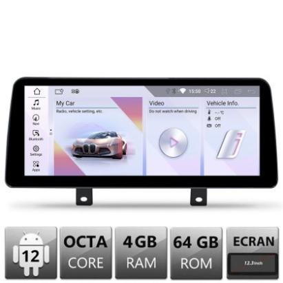 Navigatie dedicata Edotec BMW Seria 1 F20 masini cu EVO Android ecran 10.25" 4+64 4G BT CarStore Technology