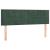 Pat box spring cu saltea, verde închis, 140x190 cm, catifea GartenMobel Dekor
