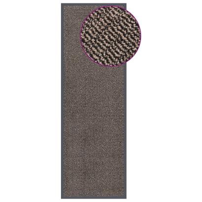 Covoraș de intrare cu smocuri, maro închis, 60x180 cm GartenMobel Dekor