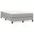 Pat box spring cu saltea, gri deschis, 120x190 cm, textil GartenMobel Dekor