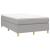 Pat box spring cu saltea, gri deschis, 120x190 cm, textil GartenMobel Dekor