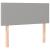 Pat box spring cu saltea, gri deschis, 120x190 cm, textil GartenMobel Dekor