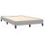 Pat box spring cu saltea, gri deschis, 120x190 cm, textil GartenMobel Dekor