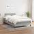 Pat box spring cu saltea, gri deschis, 120x190 cm, textil GartenMobel Dekor