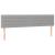 Pat box spring cu saltea, gri deschis, 120x190 cm, textil GartenMobel Dekor