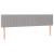 Pat box spring cu saltea, gri deschis, 120x190 cm, textil GartenMobel Dekor