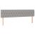 Pat box spring cu saltea, gri deschis, 120x190 cm, textil GartenMobel Dekor