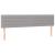 Pat box spring cu saltea, gri deschis, 120x190 cm, textil GartenMobel Dekor