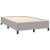 Pat box spring cu saltea, gri deschis, 120x190 cm, textil GartenMobel Dekor