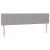 Pat box spring cu saltea, gri deschis, 120x190 cm, textil GartenMobel Dekor