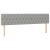 Pat box spring cu saltea, gri deschis, 120x190 cm, textil GartenMobel Dekor