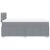 Pat box spring cu saltea, gri deschis, 120x190 cm, textil GartenMobel Dekor