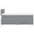 Pat box spring cu saltea, gri deschis, 120x190 cm, textil GartenMobel Dekor