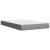 Pat box spring cu saltea, gri deschis, 120x190 cm, textil GartenMobel Dekor