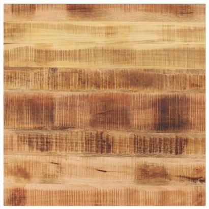 Blat de masă, 70x70x3,8 cm, pătrat, lemn masiv mango brut GartenMobel Dekor