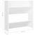 Pantofare de perete, 4 buc., alb, 60x18x60 cm PAL GartenMobel Dekor