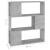 Bibliotecă/Separator cameră, gri beton, 80x24x94 cm, PAL   GartenMobel Dekor