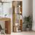 Bibliotecă, stejar artizanal, 45x24x159 cm, lemn prelucrat GartenMobel Dekor