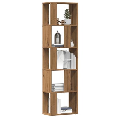 Bibliotecă, stejar artizanal, 45x24x159 cm, lemn prelucrat GartenMobel Dekor