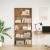 Bibliotecă, stejar artizanal, 80x24x176 cm, lemn prelucrat GartenMobel Dekor