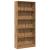 Bibliotecă, stejar artizanal, 80x24x176 cm, lemn prelucrat GartenMobel Dekor