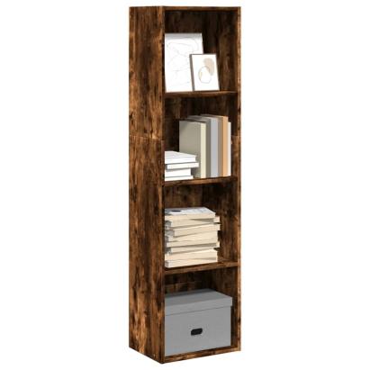 Bibliotecă, stejar fumuriu, 40x30x152 cm, lemn prelucrat GartenMobel Dekor