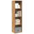 Bibliotecă, stejar artizanal, 40x30x152 cm, lemn prelucrat GartenMobel Dekor