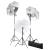 Set studio foto cu lămpi, umbrele, fundal și reflector GartenMobel Dekor