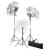 Set studio foto cu lămpi, umbrele, fundal și reflector GartenMobel Dekor