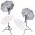 Set studio foto cu lumini softbox, umbrele, fundal și reflector GartenMobel Dekor
