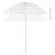 Umbrelă de soare de plajă Hawaii, alb, 180 cm GartenMobel Dekor