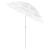 Umbrelă de soare de plajă Hawaii, alb, 180 cm GartenMobel Dekor