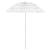 Umbrelă de soare de plajă Hawaii, alb, 180 cm GartenMobel Dekor