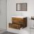 Set de mobilier de baie, stejar fumuriu, lemn prelucrat GartenMobel Dekor