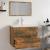 Set de mobilier de baie, stejar fumuriu, lemn prelucrat GartenMobel Dekor