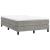 Pat box spring cu saltea, gri deschis, 120x190 cm, catifea GartenMobel Dekor
