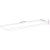 Raft perete 100x30x3,8cm dreptunghiular lemn acacia margine vie GartenMobel Dekor