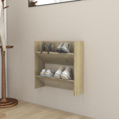 Pantofar de perete, stejar Sonoma, 60x18x60 cm, PAL GartenMobel Dekor