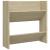 Pantofare de perete, 2 buc., stejar sonoma, 60x18x60 cm PAL GartenMobel Dekor