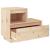 Noptiere, 2 buc., 60x34x51 cm, lemn masiv de pin GartenMobel Dekor