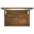 Set mobilier de baie, 2 piese, stejar fumuriu, lemn prelucrat GartenMobel Dekor