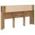 Tăblie pat/dulap lemn artizanal 180x18,5x102,5cm lemn prelucrat GartenMobel Dekor
