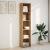 Bibliotecă, stejar artizanal, 40x30x189 cm, lemn prelucrat GartenMobel Dekor