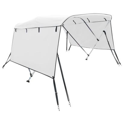 Parasolar Bimini 3 arcuri pereți laterali, 183x(185-198)x137 cm GartenMobel Dekor