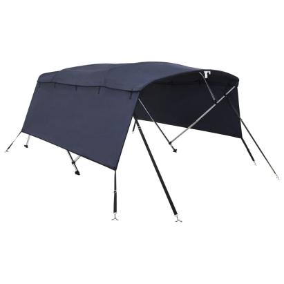 Parasolar Bimini 4 arcuri pereți laterali 243x(230-244)x137 cm GartenMobel Dekor